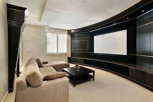 Custom Integrators Home Cinema Installation