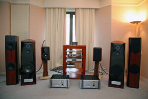 Layout and design should be considered when installing a  whole house speaker system.