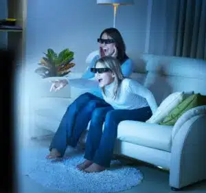 There are easy ways to achieve movie theater sound at home.