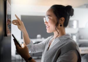 A smart home can provide you convenience and comfort. 