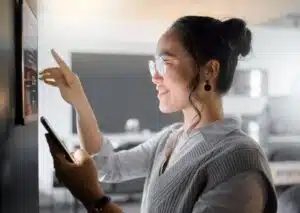 A smart home can provide you convenience and comfort. 