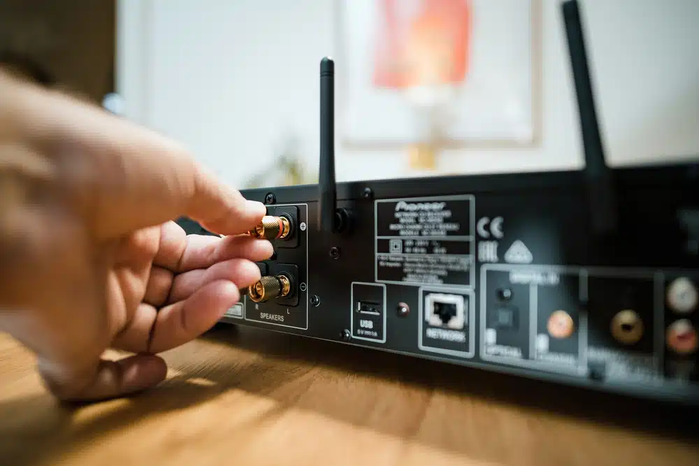 home audio  system installation
