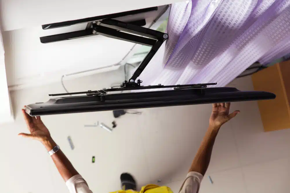 can a TV be mounted on any wall