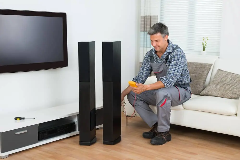 You will need an AV (audio/video) receiver to set up a surround sound system
