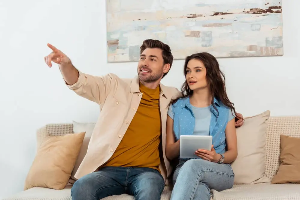 You can install a smart home device such as a thermostat or door lock on your own