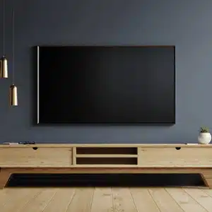 Finished installation shows a mounted TV handled by skilled tv mount professionals in modern home
